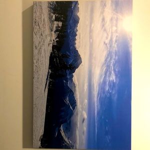 36” x 24” canvas of lake Louise